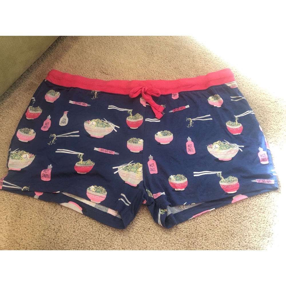 Ramen Noodle PJ Shorts